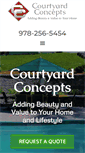 Mobile Screenshot of courtyardconcepts.com